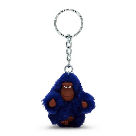 Kipling Sven Extra Small Mode Monkey Keychain Accessories Blå | DK 1968YX